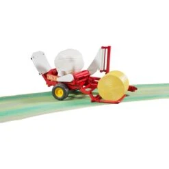 Bruder Ballenwickler Mit Ockerbraunem Und Schwarzem Rundballen, Modellfahrzeug -Spielzeugwelt Verkauf bruder Ballenwickler mit ockerbraunem und schwarzem Rundballen Modellfahrzeug@@1ssbz002 7