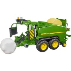 Bruder John Deere Rundballen - Presswicke, Modellfahrzeug -Spielzeugwelt Verkauf bruder John Deere Rundballen Presswicke Modellfahrzeug@@1ssbf069 11