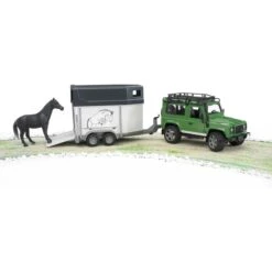 Bruder Land Rover Defender Mit Pferdeanhänger, Modellfahrzeug -Spielzeugwelt Verkauf bruder Land Rover Defender mit Pferdeanh nger Modellfahrzeug@@1233164 2