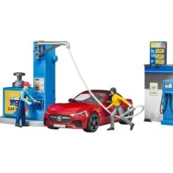 Bruder Bworld Tankstelle Mit Waschplatz, Spielfigur -Spielzeugwelt Verkauf bruder bworld Tankstelle mit Waschplatz Spielfigur@@1735627 10