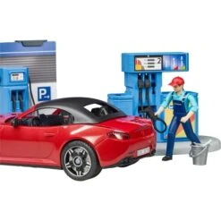Bruder Bworld Tankstelle Mit Waschplatz, Spielfigur -Spielzeugwelt Verkauf bruder bworld Tankstelle mit Waschplatz Spielfigur@@1735627 8